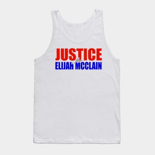 JUSTICE for Elijah Mcclain Tank Top